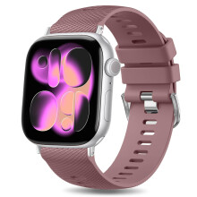 Strap for Apple Watch Straps 42mm 44mm 45mm 46mm 49mm, Silicone Replacement Sport Band for iWatch Series 11 10 9 8 7 6 5 4 3 2 1 SE Ultra, iwatch