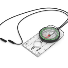 Silva Compass Outdoor - Ranger Hiking Compass - Map Scales 1:25k & 1:50k - For Basic Outdoor Activities - Rotating Housing with Rubber Grip - For