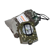 AOFAR AF-4580 Military Compass,Lensatic Sighting, with Fluorescent, Waterproof and Shakeproof with Map Measurer Distance Calculator, Pouch for