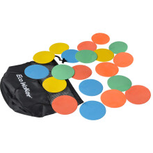 Eco Walker 4inch Mini Floor Spot Markers for Classroom Preschool and Kindergarten (Set of 20pcs) (Yellow)