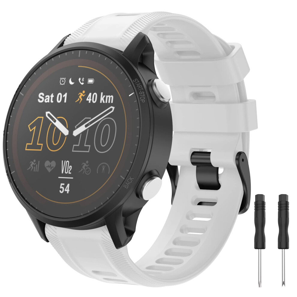 Mysnbkn 22Mm Sport Silicone Watch Strap For Garmin Forerunner 955/Forerunner 945/Forerunner 935/Fenix 5/Quatix5 5051224204793