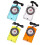 4 Pcs Outdoor Compass with Adjustable Declination,Magnifier,Ruler,Scale. Multifunctional Orienteering Waterproof Compass for Map Reading, Navigation, 1