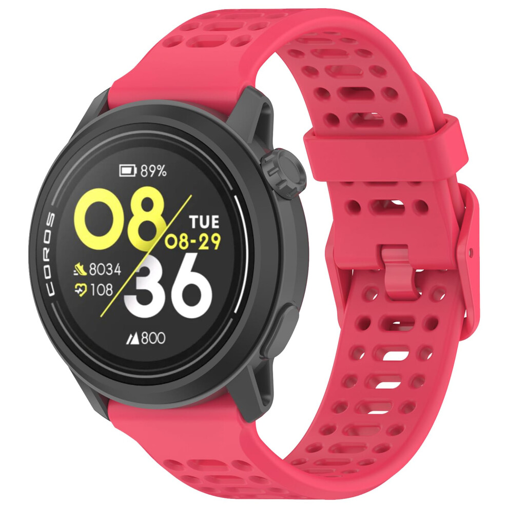 Harikiri 22Mm Silicone Straps Compatible With Coros Pace 3 / Coros Apex 2 Pro/Coros Apex Pro/Coros Apex 46Mm For Men And Women 5051224204168