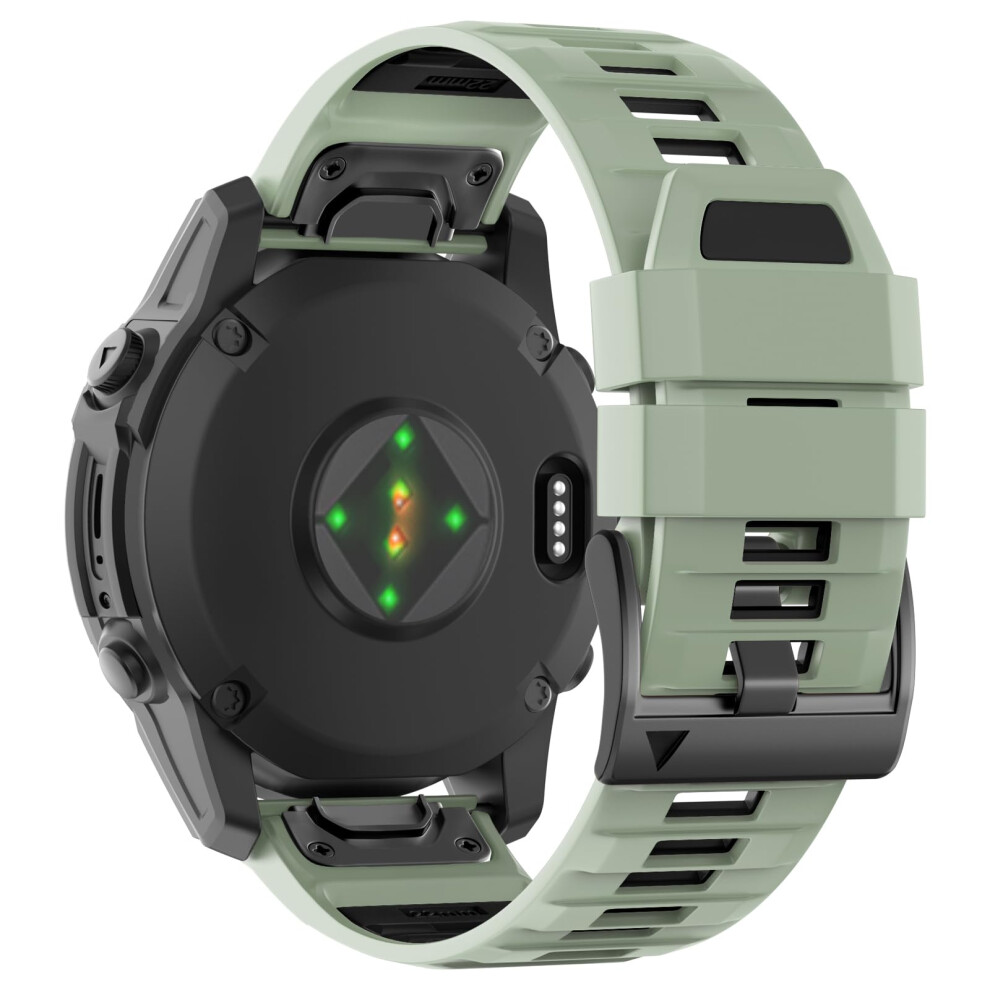 U-Limve Watch Strap For Garmin Fenix 8 47Mm/Fenix 7 Pro/Fenix 7/Fenix 6 Pro/Fenix 6/Fenix 5/Epix Pro 47Mm/Fenix E, 22Mm Silicone Quickfit Bands 5051224207572