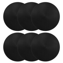 PATIKIL Spot Markers 8 Inch, 6 Pcs Non-Slip Floor Dots Agility Markers Flat Field Cones Poly Dots for Gym PE Speed Training Dance Soccer Basketball