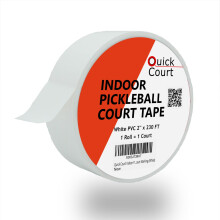 Quick Court Indoor Pickleball Court Marking Tape, The Complete Pickleball Court Marking Kit - 2'' x 230FT, Pickleball Court Tape with Instructions