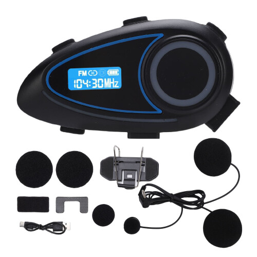 Kabelloses Bluetooth-Motorradhelm-Headset 800mAh, IP65, 10m 2