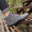 Women's Knee-High Snow Boots Grey Size 7.5 6