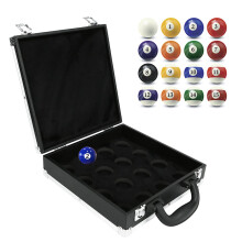 Aoutecen Billiard Ball Storage Box,Easy to Carry Pool Ball Carry Bag for Pool Balls Storage