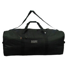 Heavy Duty Cargo Duffel Large Sport Gear Drum Set Equipment Hardware Travel Bag Rooftop Rack Bag, Black, 42" x 20" x 20", Basic