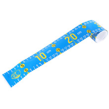 NIHENHAO Adhesive Fish Ruler, 51Inch Fish Measuring Tape Sticker Tape for Boats Kayak Fishing Fish Measuring Device Fishing Ruler-Lake Blue