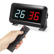 PELLOR Sport Scoreboard, Score Keeper, Portable Electronic Digital Scoreboard for Ping Pong/Volleyball/Basketball/Football/Badminton, Indoor & Outdoor