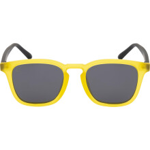 Cressi Riviera Sunglasses Yellow/Black Lens - Polarised Sports Sunglasses Men and Women use at Sea, Boating and Fishing, Frame TR90 Yellow, Lens TAC