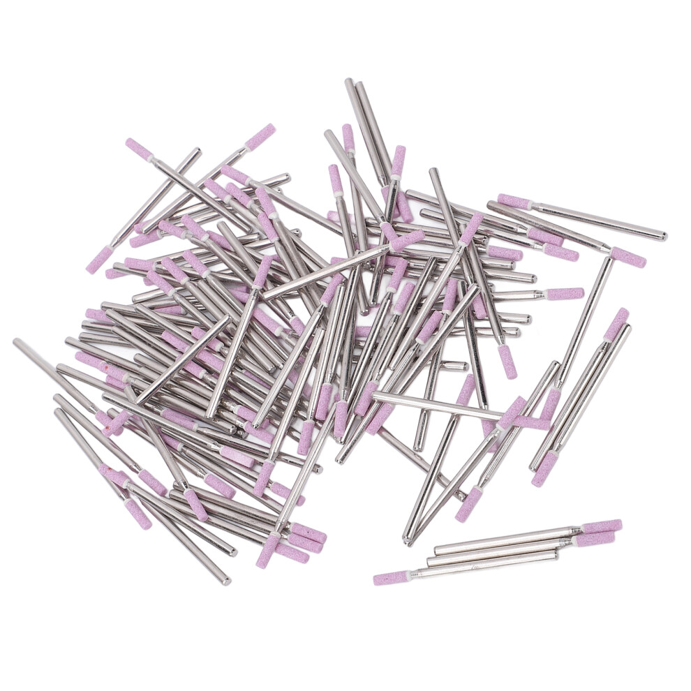 100Pcs Quartz Tungsten Steel Nail Drill Bits for Nail Art and Removal