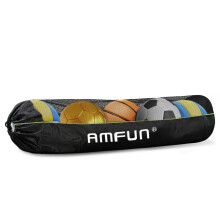 AMFUN Drawstring Soccer Ball Bag,Large Sports Balls Bags,Soccer Balling Net Baging with Shoulder Strap,Mesh Storage Bag for Basketball, Football,
