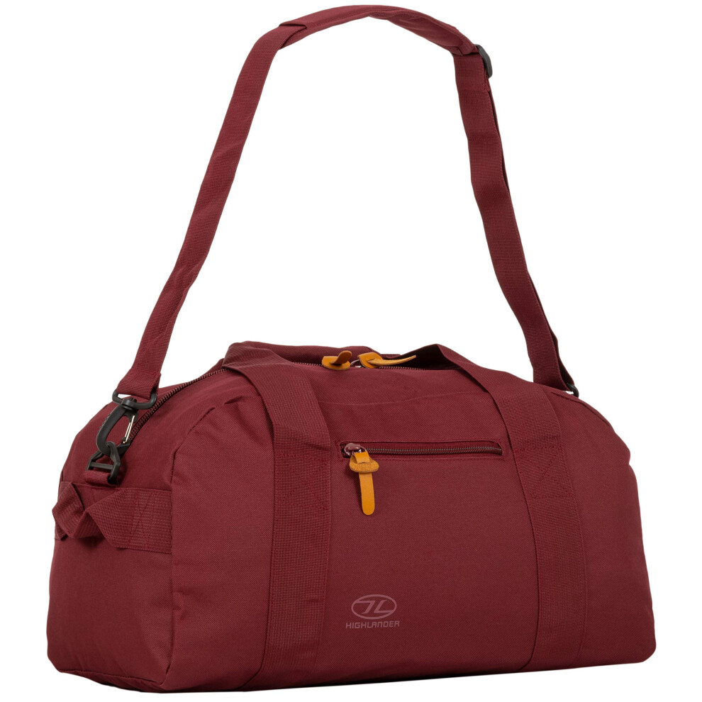 Highlander Cargo Duffle Bag - Versatile Canvas Holdall Travel Bag For Gym, Outdoor Adventures, And City Travel - Heavy Duty