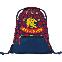 Baagl Gym Bag for Girls - Waterproof Shoe Bag for Children - School and Nursery Sports Bag, Sports Bag, Harry Potter Gryffindor, 36 x 46 cm, Unique
