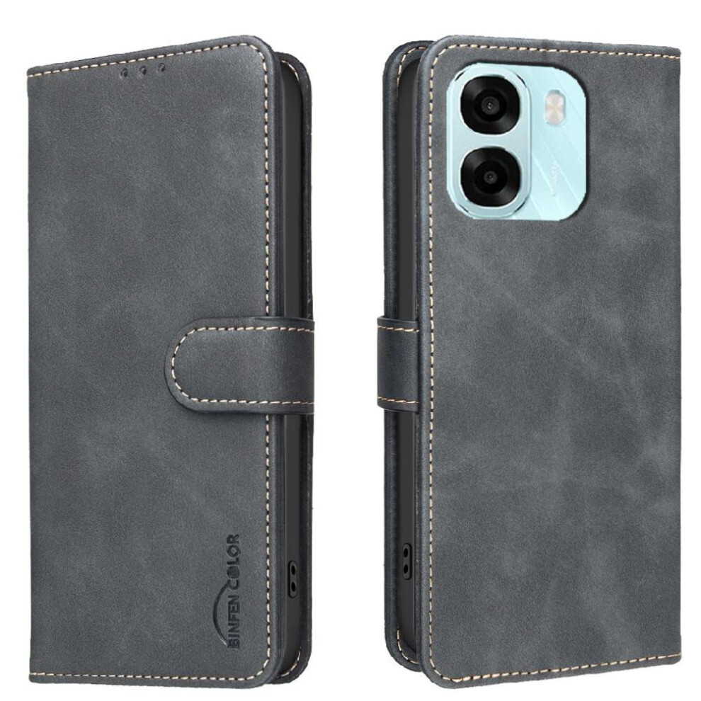 () Phone Case For Oppo A6 Drop Protection Convenient Kickstand All Round Shockproof Rfid Blocking Protection 764563216451
