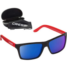 Cressi Rio Sunglasses - Premium Sport Sunglasses Polarized Lens 100 Percent UV Protection