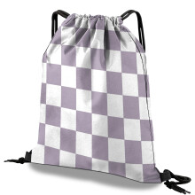 Deokke Drawstring Backpack Draw String Bag Waterproof for Sports Gym Beach Travel Cute Aesthetic Sackpack Men Women (13"?17") (S11-Purple)