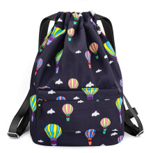 WenYa Swimming Backpack With Wide Straps, Drawstring Waterproof Bag for Girls, Kids Sports, Gym, and Yoga