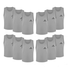 FIBOGOUP Football Bibs [12 Pack], Quick-Dry Multi Sports bibs,Durable Training bibs FOR Kids to Aldut,Universal size, suitable for various