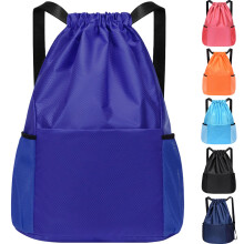 InfiniZer Sports Drawstring Bags Waterproof Swimming Bag for Kids Adults Unisex Large Capacity Foldable Gym Bag for Swimming Gym School Travel Hiking