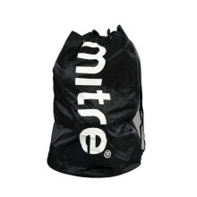 Mitre Football Bag | Heavy Duty | Adjustable Straps, Black, 8 Balls
