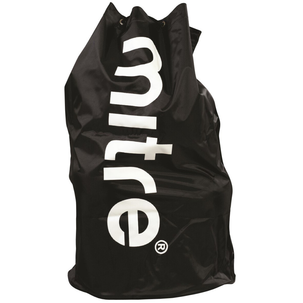 Photos - Football Kit Mitre Football Bag | Heavy Duty | Adjustable Straps, Black, 20 Balls H8004 
