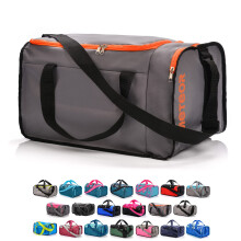 meteor Gym Bag Womens & Mens 40l - Lightweight Sports Holdall with Shoe Compartment & Shoulder Strap - Unisex Travel Duffel - Underseat Cabin Luggage