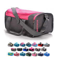 meteor Gym Bag Womens & Mens 20l - Lightweight Sports Holdall with Shoe Compartment & Shoulder Strap - Unisex Travel Duffel - Underseat Cabin Luggage