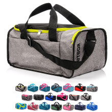 meteor Gym Bag Womens & Mens 20l - Lightweight Sports Holdall with Shoe Compartment & Shoulder Strap - Unisex Travel Duffel - Underseat Cabin Luggage