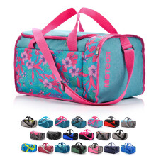 meteor Gym Bag Womens & Mens 40l - Lightweight Sports Holdall with Shoe Compartment & Shoulder Strap - Unisex Travel Duffel - Underseat Cabin Luggage