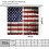 American Flag Curtains Vintage Rustic Wooden Pattern Rod 2