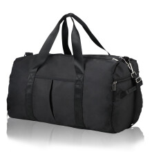 DAYGOS Gym Sports Duffle Bag for Men - Waterproof Travel Duffel Holdall Bag with Wet Pocket and Shoes Compartment, 40L Carry on Overnight Weekend for