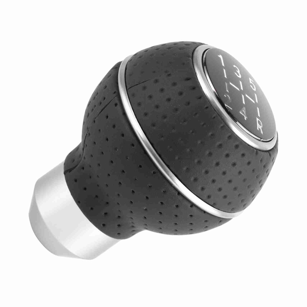 Leather Gear Shift Knob 5 Speed Manual 7340572484994