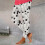 Women's Halloween Batwing Print Leggings Plus Size 4