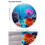 Microfiber Beach Towel Blanket Fast-Drying Round 60in with 2