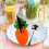 Easter Carrot Utensil Holders Spring Table Decoration 5