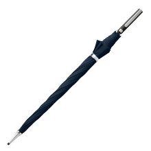 Lemon Pie Products Navy Blue Windproof Strong Umbrella - Stylish Automatic Golf Umbrella with Patent Handle for Business Men and Women, Durable Large