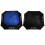2 Pack Ram FX Tour Premium 64" Extra Large Square Golf Umbrellas Black/Blue 1