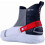 High Top Sneakers Reflective Leather Splicing Red 8