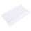 10 Inch Wireless Bluetooth Keyboard, 140mAh Battery, White 3