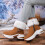 Women's Winter Snow Boots Brown Size 7 2