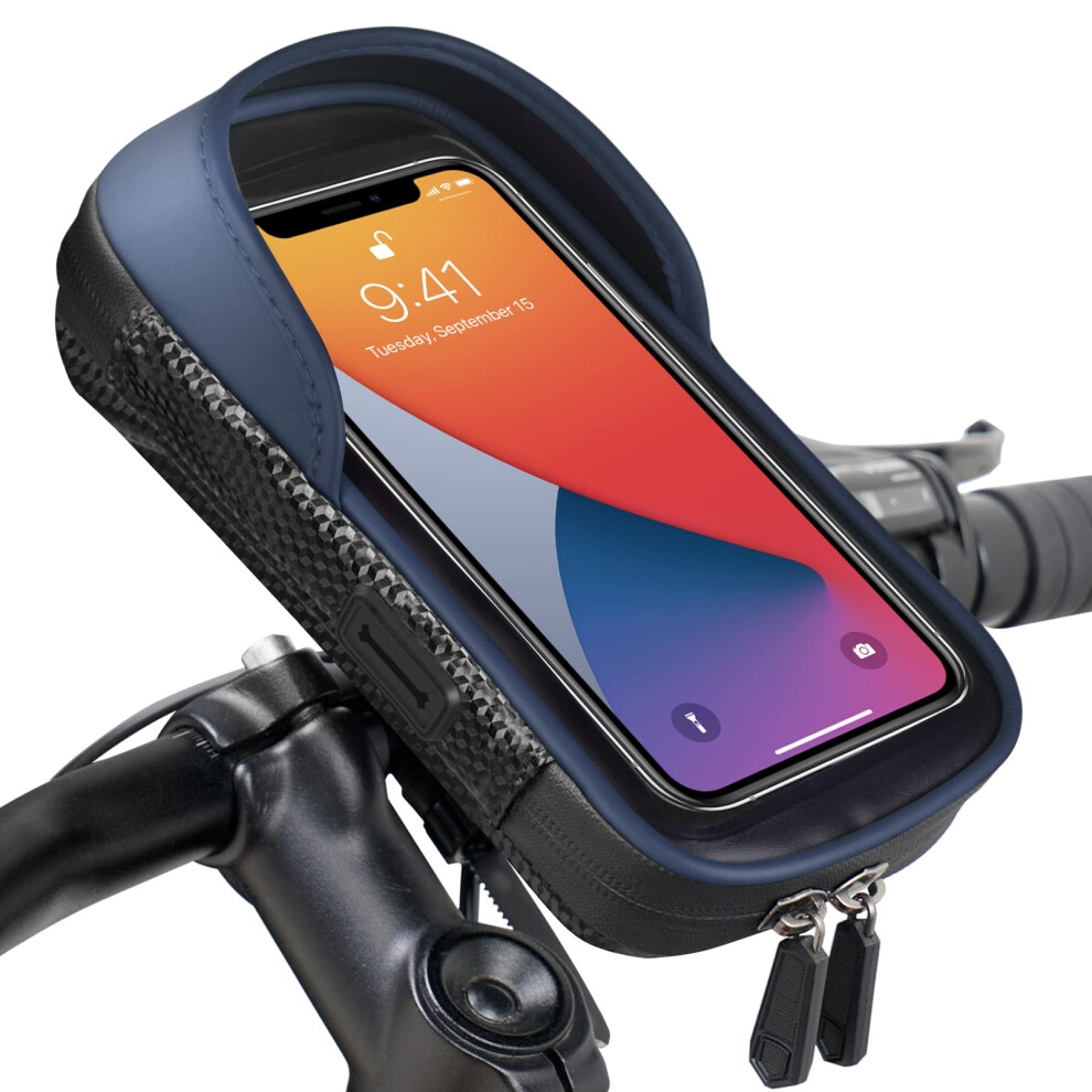 Vitalismo Bike Phone Holder Waterproof - Motorbike Phone Holder 360? Rotation, Cycling Handlebar Bag, Bike Phone Mount For Iphone 14Pro 5051224261574