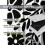 Abstract Botanical Curtains Boho Black White 63x63 Inch 6
