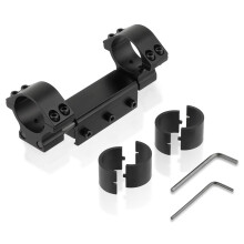 ToopMount Dual Ring Scope Mount Rings Zero Recoil Mounting Rings fit 30mm / 25.4mm Tube 20mm Picatinny Weaver Rail Mount with Reducing Rings and Stop