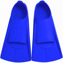Flippers Kids Swim Fins Comfortable Silicone Flippers for Swimming and Diving, Suitable Size for Beginners Kids Adults (Blue, XL(42-44))