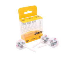 CUESOUL ROST Integrated Dartpfeile Sch?fte Shafts and Darts Flights Standard Shape,Set of 3 pcs Unique Designed Pattern(CS-AK58X-SN)