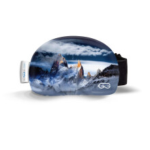 Soggle Protective Microfibre Cover for Ski Goggles (One Size), Colour: Pictures Mystic Mountains